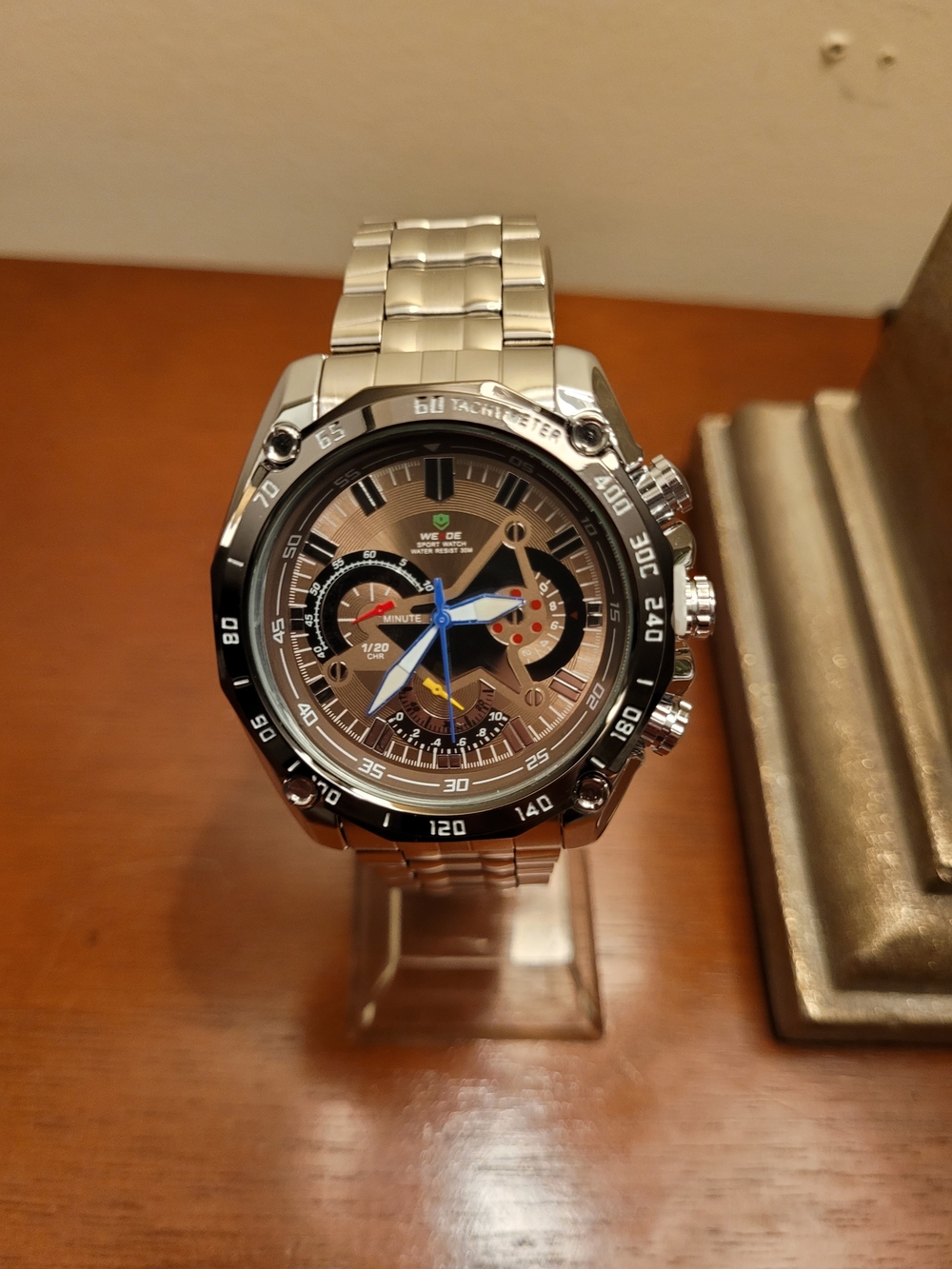 Brand New Rose Gold Weide Sport Men's Fashion Watch with box